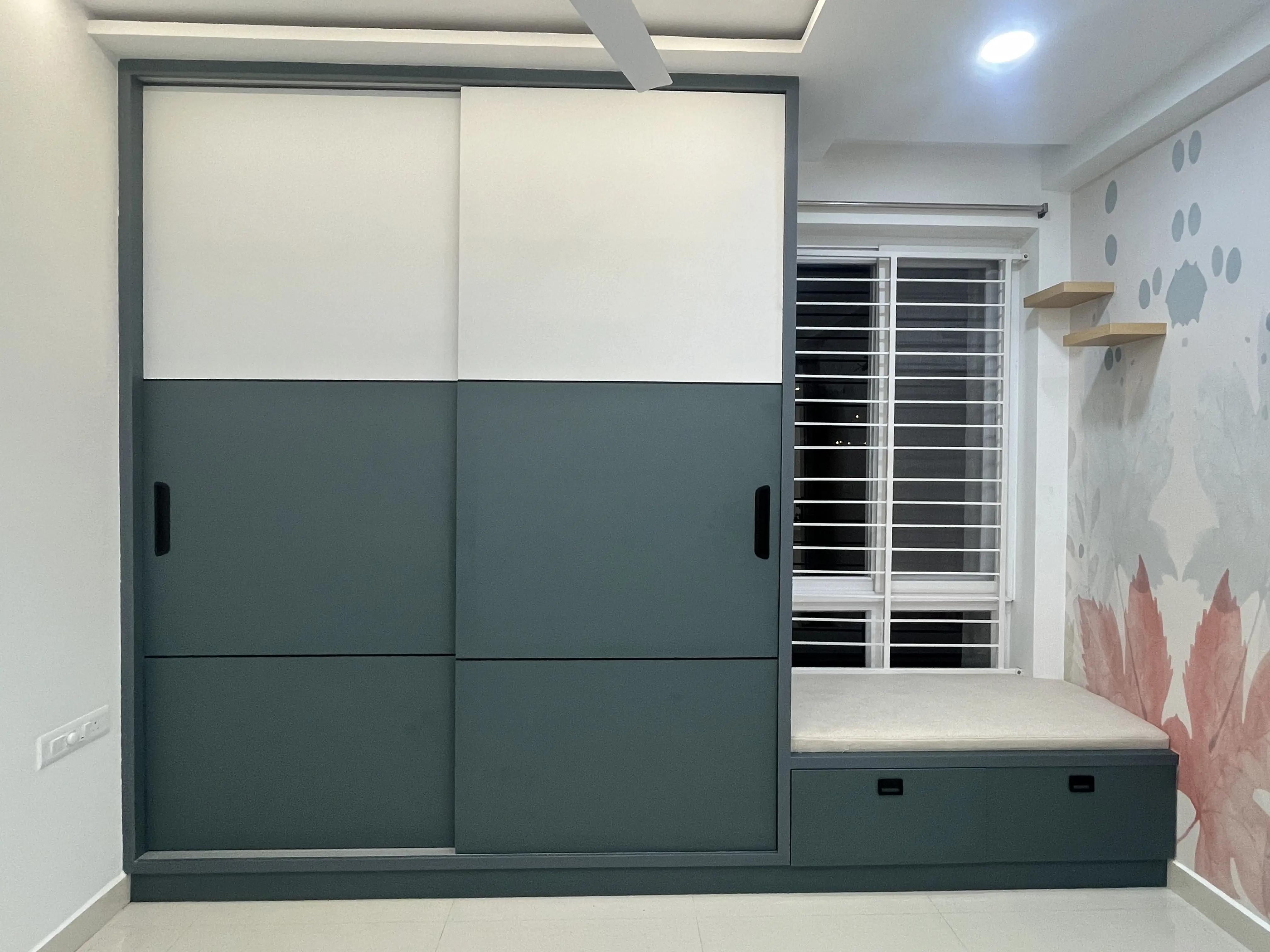 Master Bed room Sliding Design Hyderabad